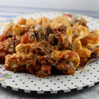 Sicilian Tortellini Bake