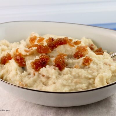Mashed Potatoes with Caramelized Onions 2