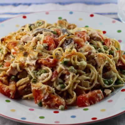 Turkey and Vegetable Spaghetti Recipe
