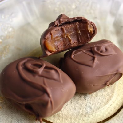 Rich Chocolate Covered Caramels