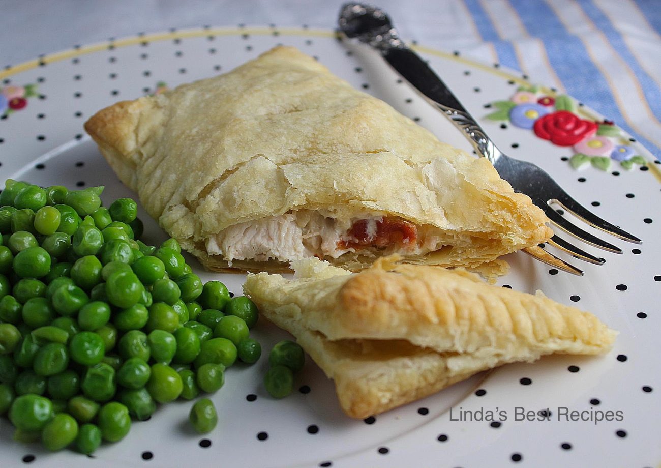 Chicken and Bacon in Puff Pastry