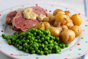 Corned Beef with Leeks and Little Potatoes