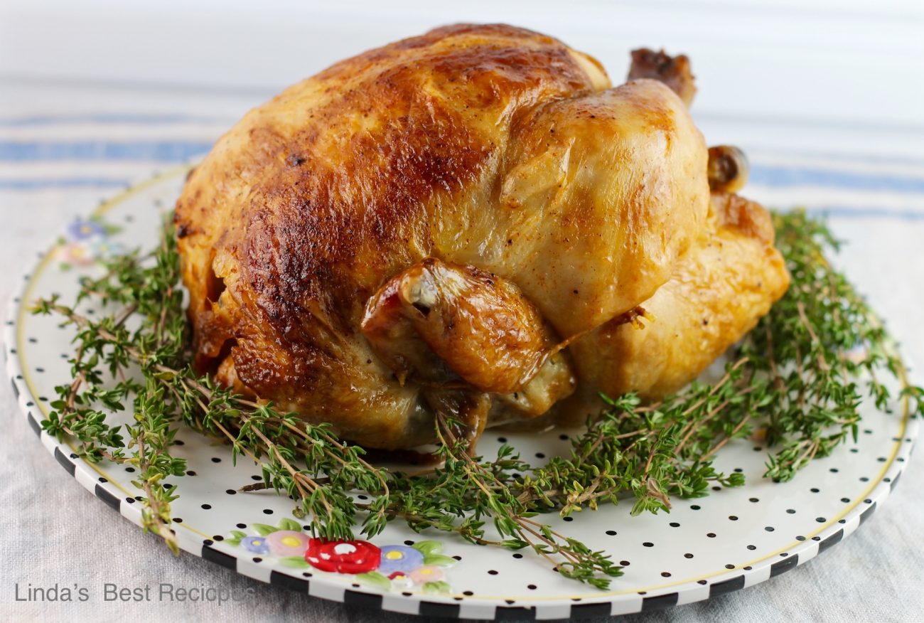 Garlic Herb Roast Chicken