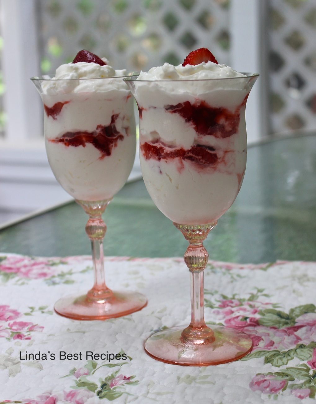 Strawberry Meringue Dessert