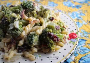 Broccoli Pasta Bacon Salad