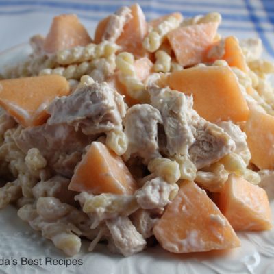 Chicken Melon Bacon Salad