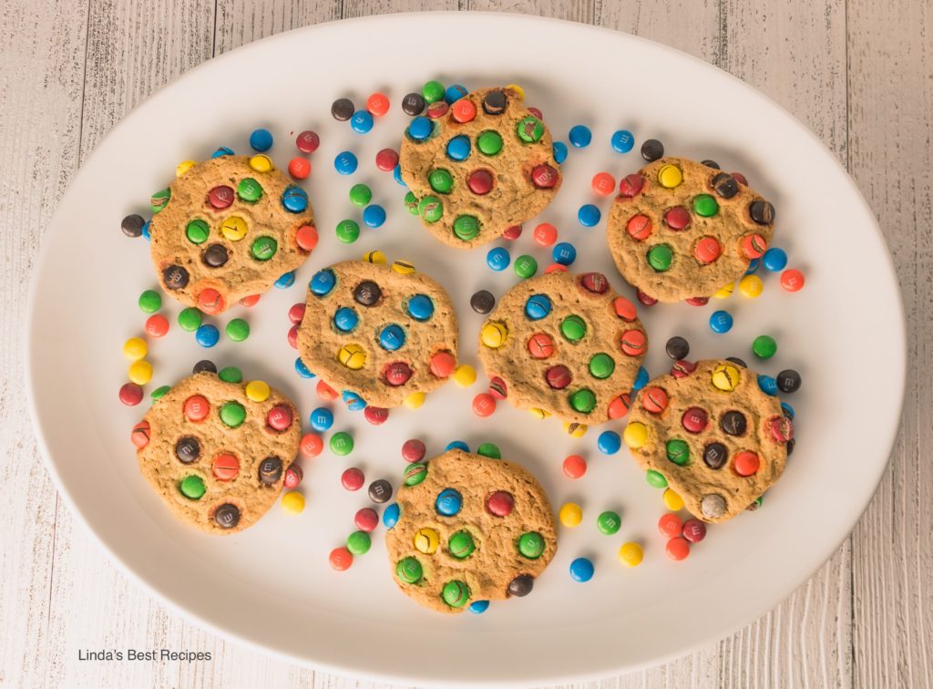 M&M Candy Cookies