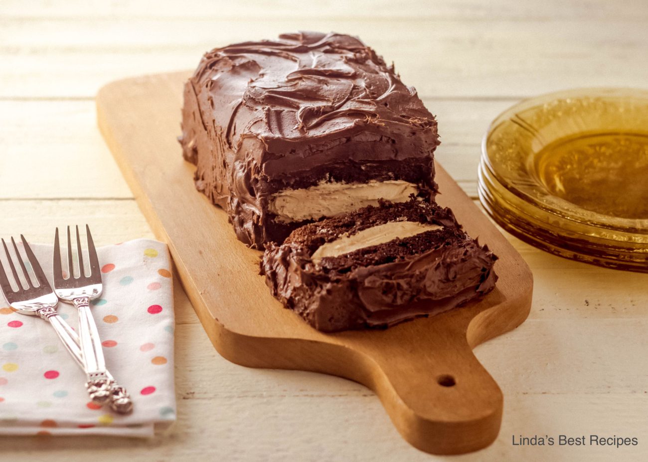 Chocolate Peanut Butter Loaf Cake