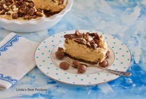 Chocolate Fudge Peanut Butter Mousse Pie