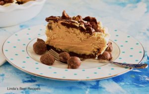 Chocolate Fudge Peanut Butter Pie