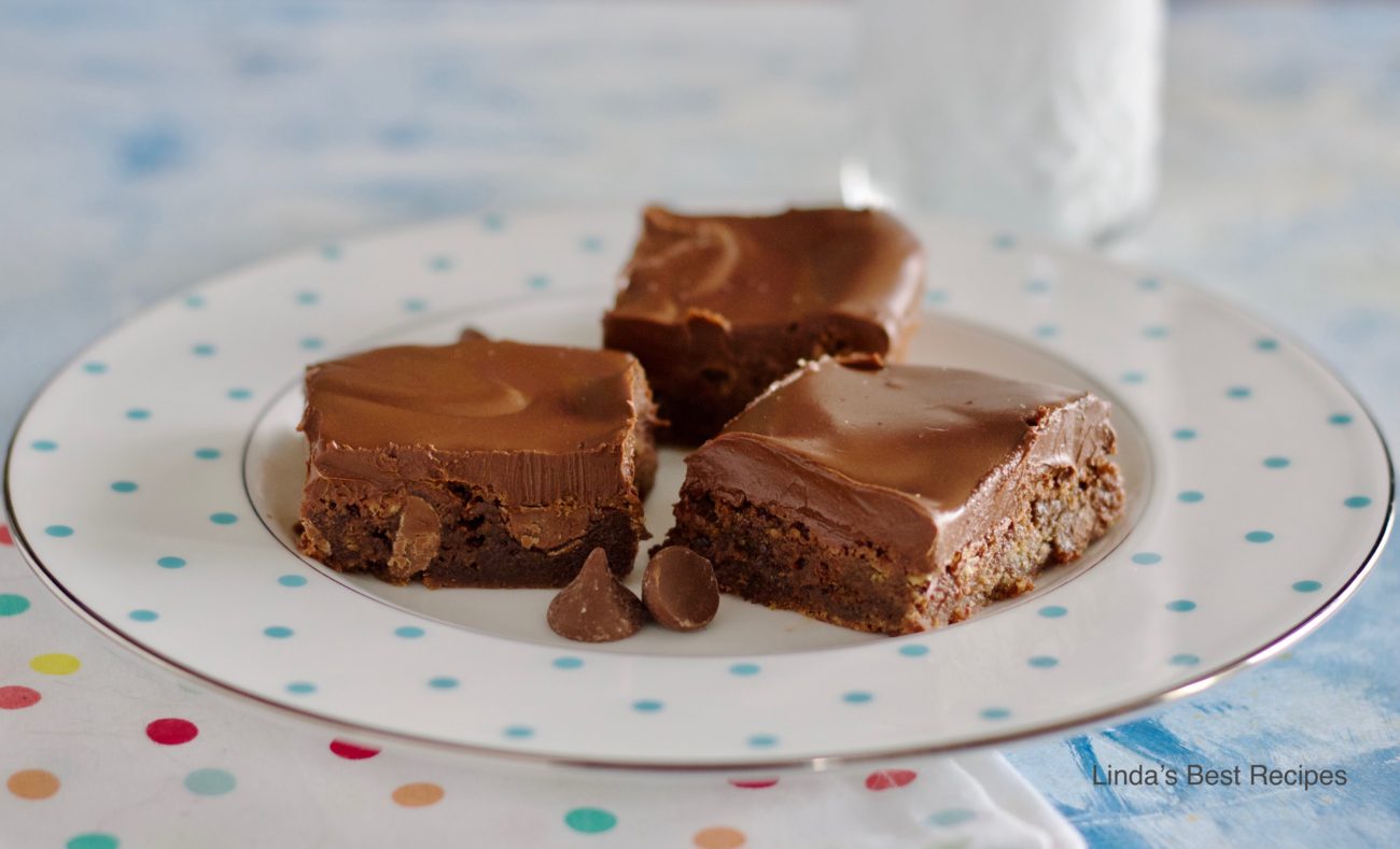 Chocolate Peanut Butter Bar Cookies