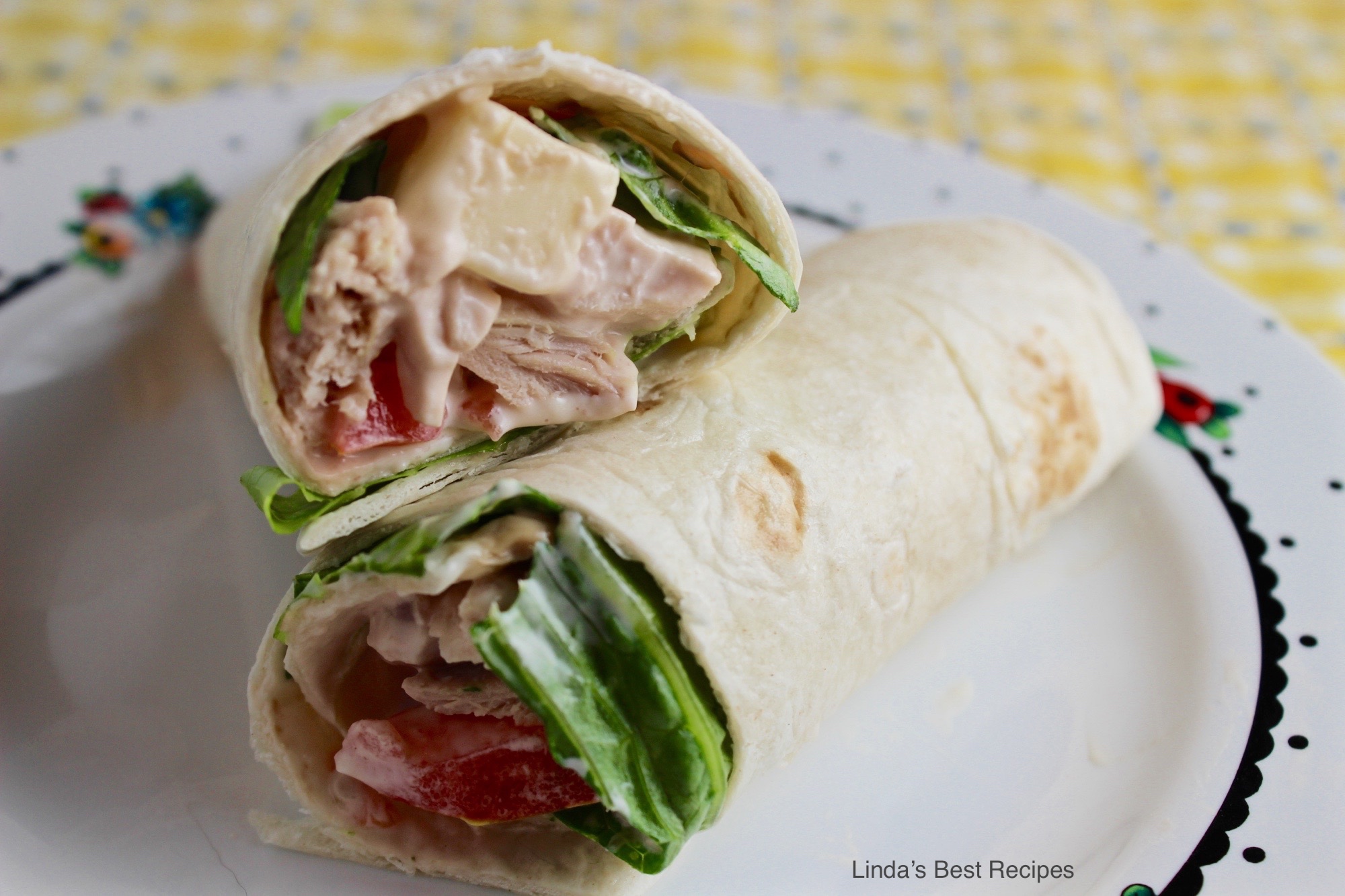 Chicken Tomato Wrap Sandwich My CMS