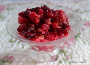 Fresh Cranberry Compote