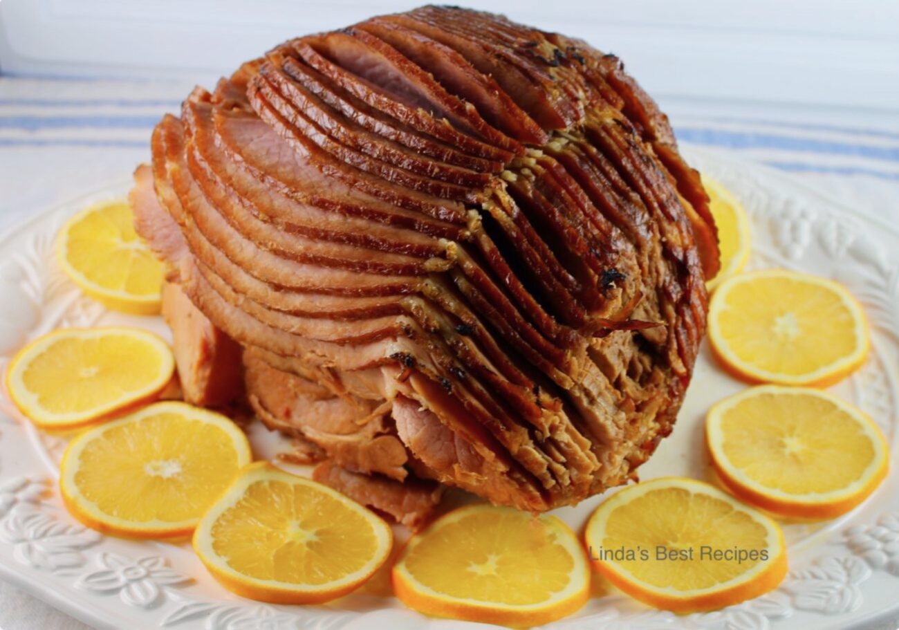 Honey Orange Glazed Ham
