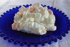 Creamy Fruit and Marshmallow Salad