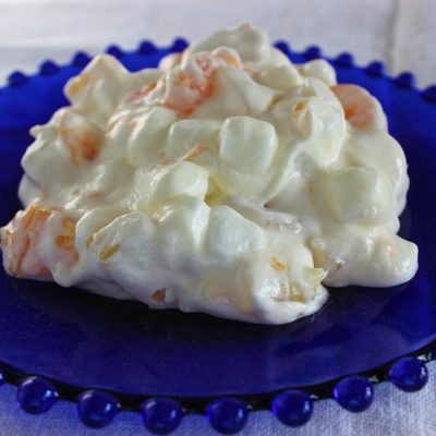 Creamy Fruit and Marshmallow Salad