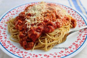 Meatloaf Spaghetti