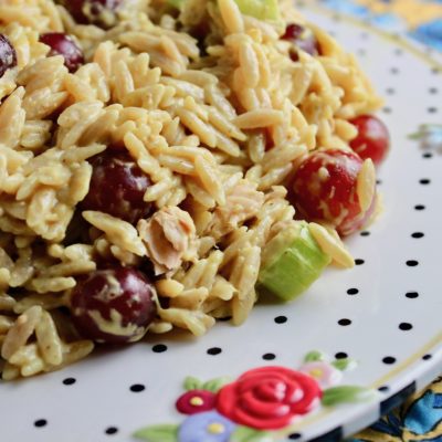 Curried Chicken Orzo Salad
