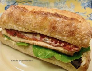 Salmon Bacon Sandwich
