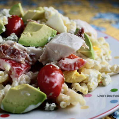 Chicken Cobb Salad with Pasta
