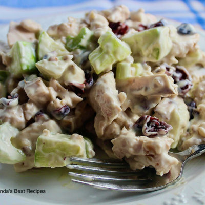 Chicken Apple Pecan Raisin Salad