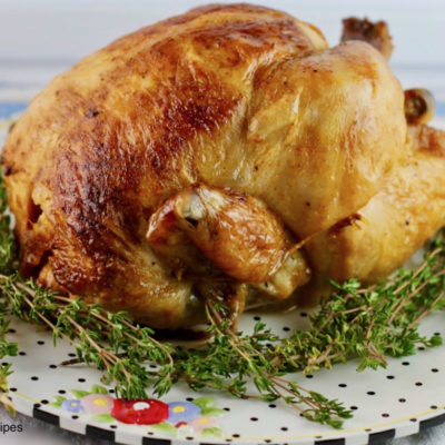Herb Garlic Roasted Chicken