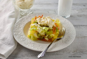 Crunchy Vegetable Lemon Gelatin Salad Recipe