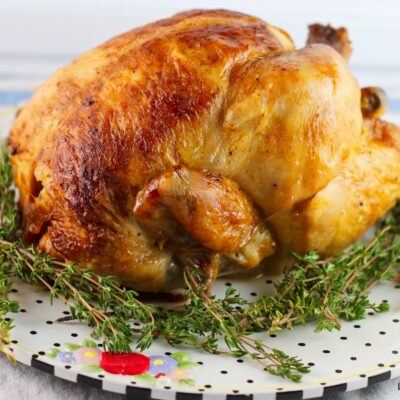 Herb Garlic Roasted Chicken