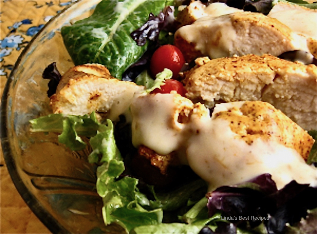 Grilled Chicken Tandoori Salad