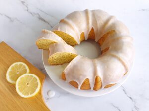 Glazed Lemon Poppy Seed Bundt Cake