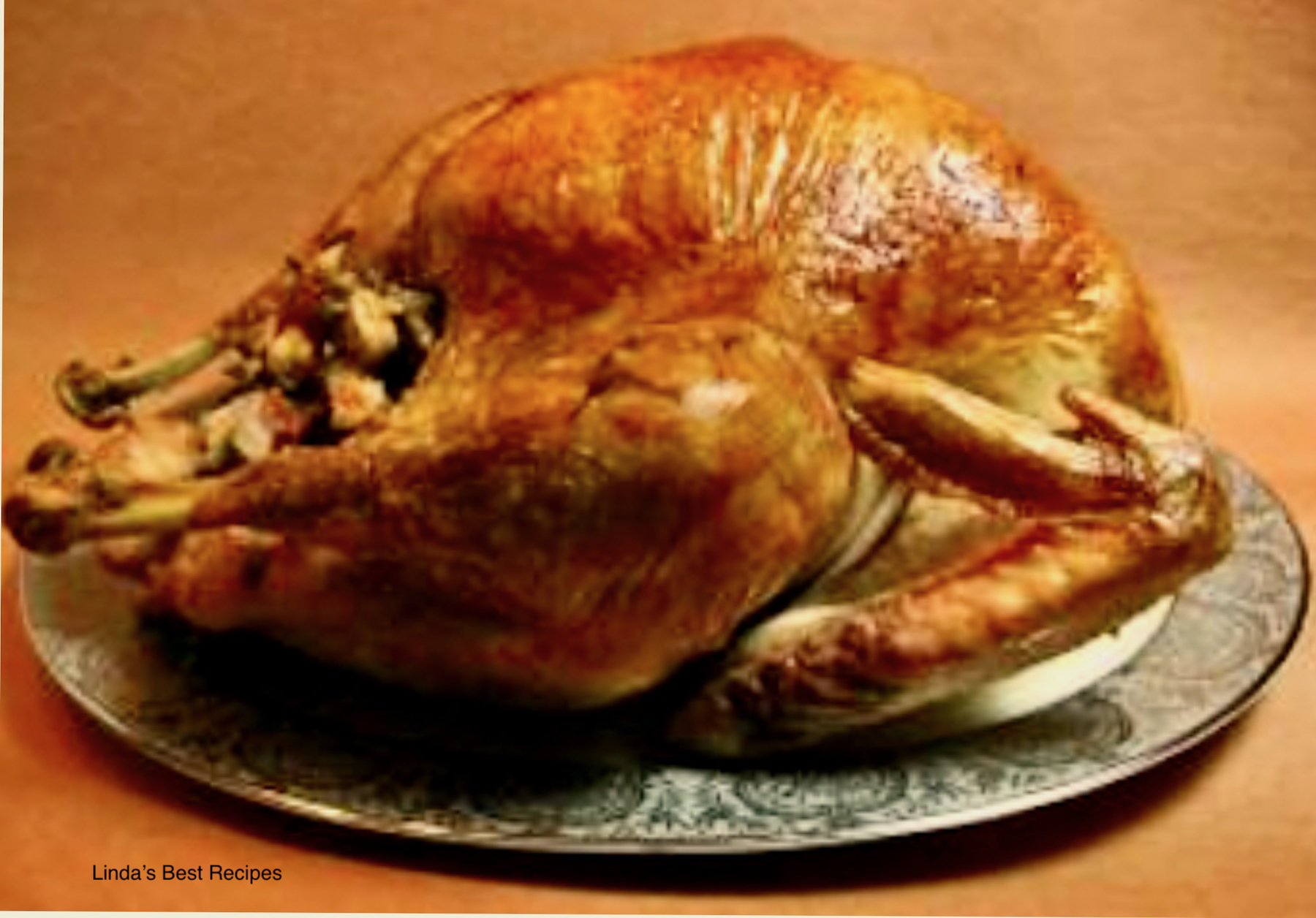 Turkey With Cranberry Wild Rice Stuffing Linda s Best Recipes